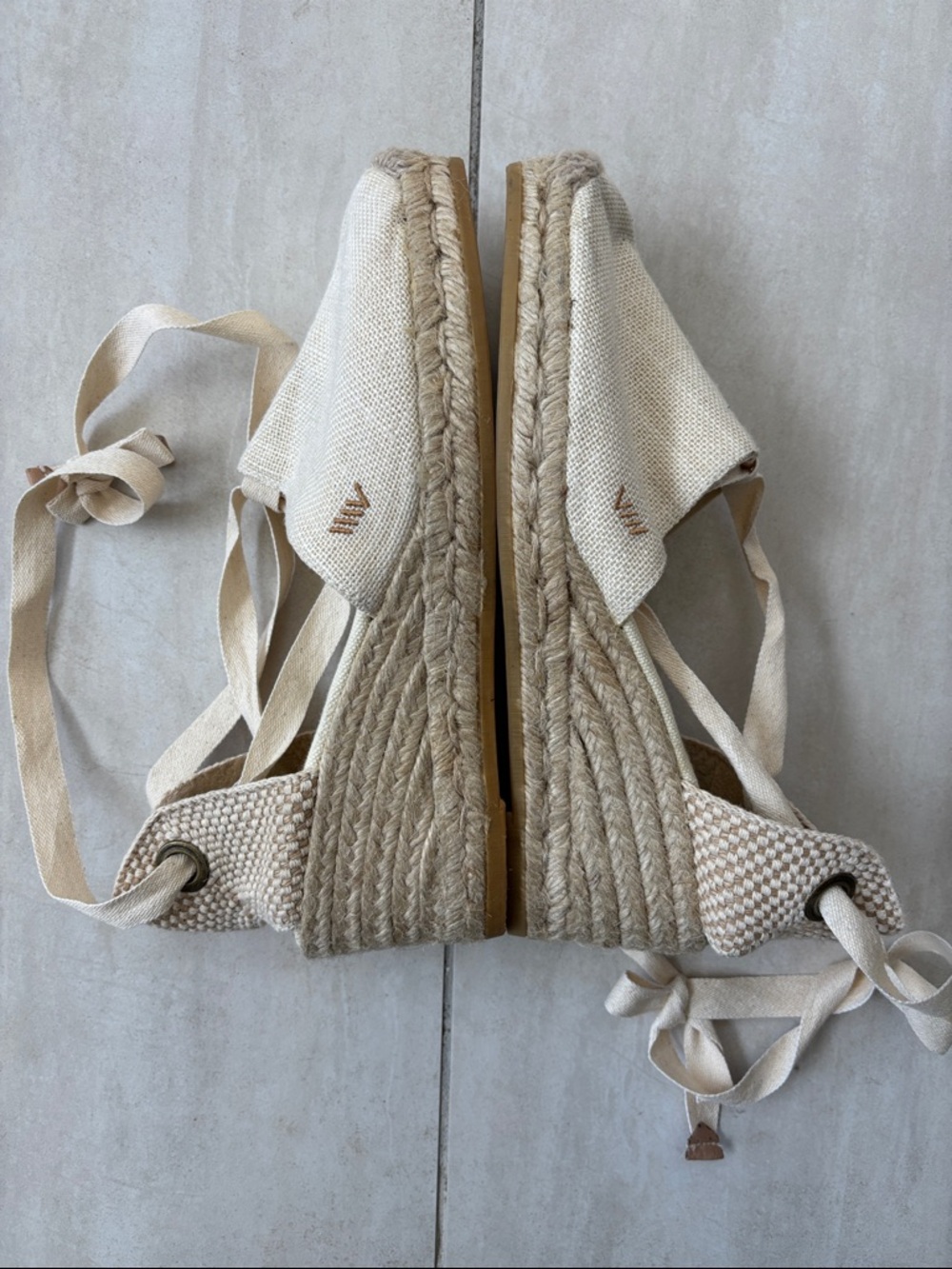 VISCATA Candell Canvas Espadrille Beige 40 - Picture 5 of 11